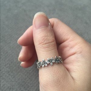 Pandora flower daisy ring - sz 6